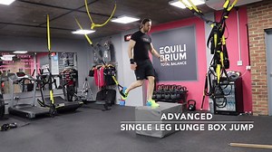 57K views · 1.4K reactions | Get ready, because this week's #TRXMondayMove gives you beginner, intermediate AND advanced options of the TRX® Single Leg Lunge.  : Niko Algieri from Equilibrium - Total Balance Try it, film it and post it with #TRXMondayMove for a chance to be featured on the channels and win TRX swag! #MakeItPersonal #TRX #SuspensionTrainer | TRX Training | Facebook