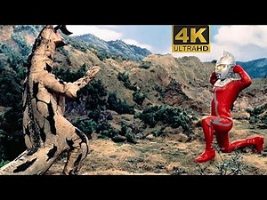 【4K】赛文奥特曼vs宇宙怪兽艾雷王 ULTRA SEVEN EPISODE 3 BATTLE SCENE