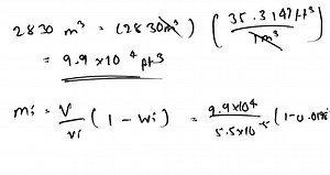 In an attempt to conserve water and to be awarded LEED (Leadership in Energy and Environmental Design) certification, a 20,000-liter cistem has been installed during construction of a new building. The cistem collects water from an HVAC (heating, ventilation, and air-conditioning) system designed to provide 2830 cubic meters of air per minute at 22^∘ C and 50 % relative humidity after converting it from ambient conditions (31^∘ C, 70 %  relative humidity ) . The collected condensate serves as th
