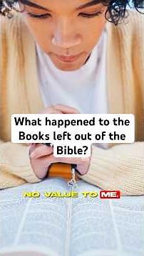 What Happened to the Books Left Out of the Bible? | The Apocrypha Explained | Luke 24:26-27 |