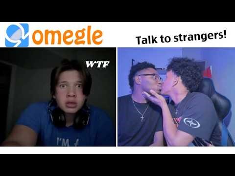 KISSING ON OMEGLE ..INSANE REACTIONS (GAY COUPLE EDITION)