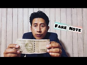 Fake Note/ Counterfeit Note@MsChothe