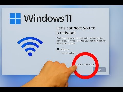 Windows 11 Forces Internet & Microsoft Account? Skip It