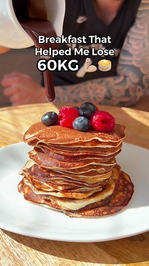 Low Calorie High Protein Pancake Recipe for Weight Loss
