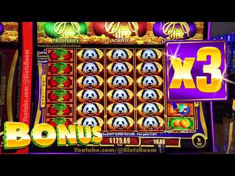 MEGA WIN BONUS!!! Fu Dai Lian Lian - PANDA - FREE GAMES - Aristocrat CASINO SLOTS