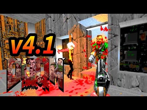 Daisy y yo ENTRAMOS al INFIERNO en el Mapa del Caos en Doom 2 - Doom Comic '96