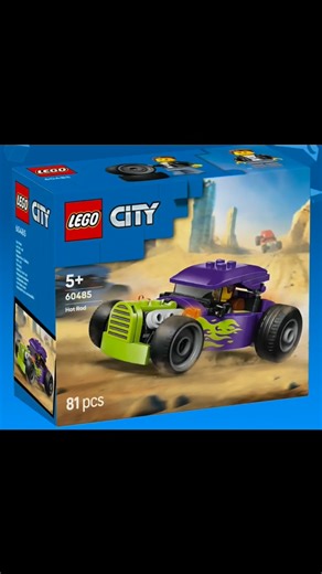 Managed to fine Lego City set 60485 a few weeks early. When this set was announced I had posted that I’d get it and make it into an 8 wide. This was what I came up with based on the limited amount of of purple parts in my stash. Hope you like it. #legocity #legomocs #legohotrod | Pablo Garcia