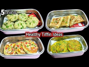 Quick and Healthy Tiffin Ideas for kids | Lunch Box Recipes | Tiffin Recipes | Breakfast Recipes