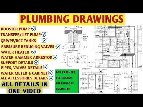 How to Read Plumbing Drawings-Plumbing Drawing Reading Guide- Plumbing Layout for High Rise Building