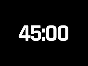 45 Minutes Timer