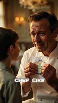 The Drawing That Touched The Chef’s Heart #emotionalstory #lifelesson #shortsviral #humanity #short