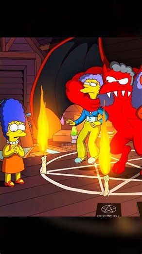 MARGE FEZ UM PACTO PRA SALVAR AS IRMÃS!? #simpsons #shorts