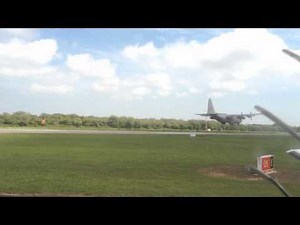 [HD] FAC C-130 Hercules landing at Barranquilla Ernesto Cortissoz Airport.