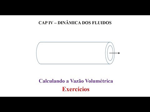 Calculando a Vazão Volumétrica