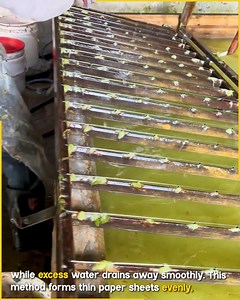 Handmade Paper Sheet Forming Method. #PaperMaking #HandmadePaper | Jogi Jokes