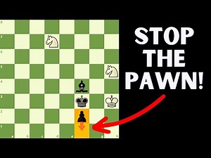 Can White Stop The Pawn??
