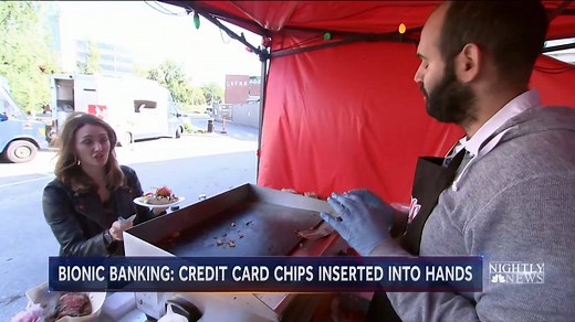 450K views · 886 reactions | Imagine carrying just about everything you need beneath the surface of your hand - your wallet, keys and ID, all in a microchip. That’s reality in Sweden, as some early-adopters implant the tiny devices beneath their skin. | NBC Nightly News with Tom Llamas | Facebook