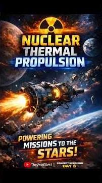 The engine that will get us to Mars in HALF the time! ☢️🚀 Nuclear Thermal Propulsion explained.