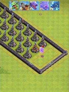 Troops Versus Wizard Tower let's see who will win! #shorts #clashofclans
