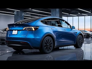 Tesla’s Coolest Ride Yet? 2026 Model Y Glacier Blue Walkaround!