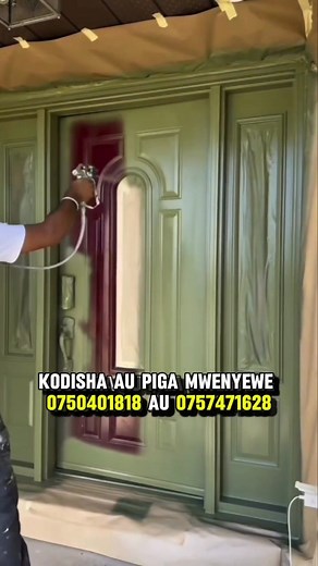 🎨💰 PIGA PESA KWA KUPIGA RANGI 💰🎨 👉 Kwa kutumia Airless Paint Sprayer ya Kisasa, unaweza: ✅ Kupiga Rangi Nyumba 5 kwa siku 1 tu! ✅ Kupaka mabati na kuta kwa mwendo wa haraka bila kuchoka ✅ Kazi safi, laini na ya kuvutia – bila mabaka 🌟 Hii ndiyo teknolojia inayogeuza fundi kuwa mfanyabiashara wa mamilioni. Usilale na brashi – wakati mashine inakulipia maisha bora! 📍 MAWO BUY – Mwanamyamala Ujiji 📞 0750401818 / 0757471618 #PaintSprayer #MAWOBUY #KaziNaFaida #FursaKwaVijana #PowerToolsTZ | 