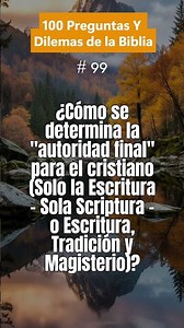 ¡Sola Scriptura! 📜 ¿La Biblia o el Papa? El Debate Final #biblia #respuestascristianas