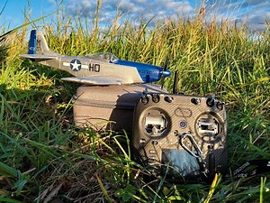 P-51D Mustang 500 mm - Radiomaster TX15 Max test and failed loop [Eachine miniwarbird] 19-10-2025