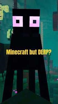 Minecraft but DERP? #minecraft #texturepack