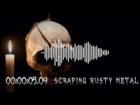 Scraping Rusty Metal | Horror Sound Effects