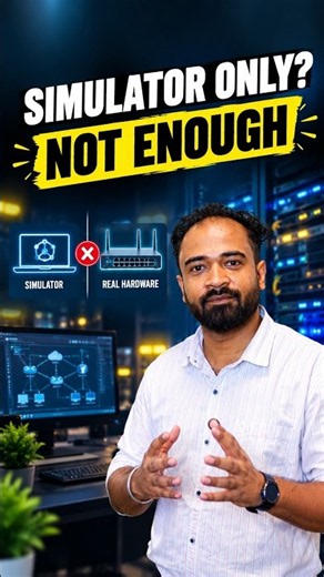 Can You Become a Network Engineer Without Touching a Real Router? #ccna #networking