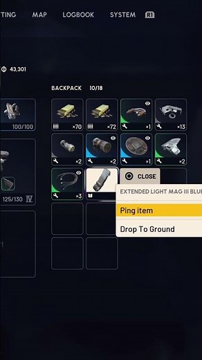 Arc Raiders Blueprints location Extended Light Mag 3