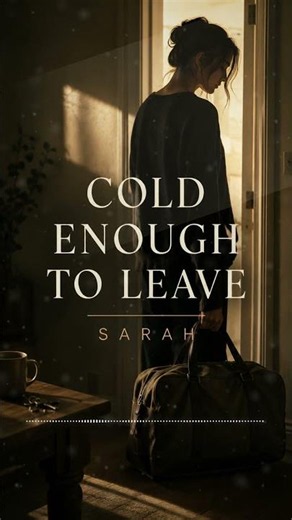 A quiet turning point from “Cold Enough to Leave” by Sarah