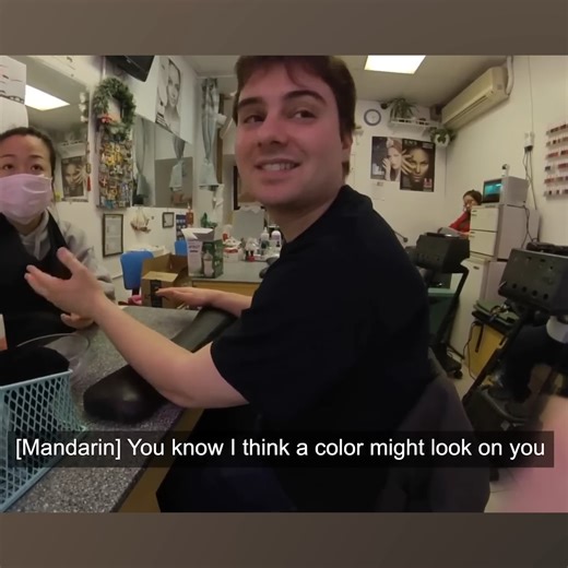 448K views · 3.7K reactions | She started gossiping in Chinese, so we started speaking it  | Xiaomanyc 小馬在紐約 | Facebook