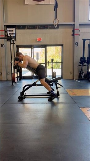 Bench Facing Inverted DB Zottman Curl