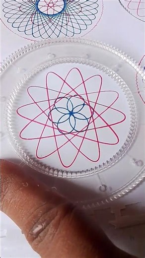 Simple spirograph design 🌀 #trending #art #life #motivation