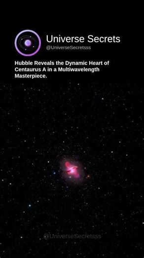 Hubble Uncovers the Dynamic Core of Centaurus A 🌀