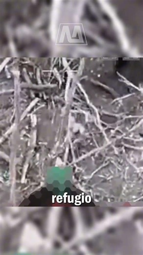 Un soldado ruso de 70 años intenta huir de un dron ucraniano en pleno frente