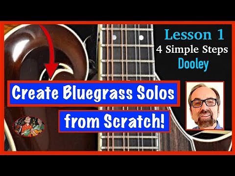 Learn To Create Bluegrass Mandolin Solos