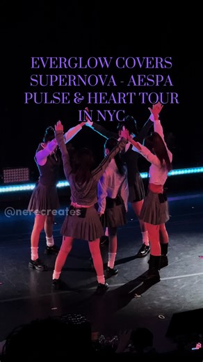 EVERGLOW covering SUPERNOVA by aespa, PULSE & HEART TOUR in NYC me: I hope they perform supernova 🤩 also me: this is an everglow concert 🤨 everglow: 👾 #EVERGLOW #에버글로우 #이유 #시현 #미아 #온다 #아샤 #이런 #PULSE_AND_HEART_IN_US #CapCut @에버글로우 (EVERGLOW)