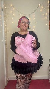 plus size pastel goth outfit idea 🖤 #plussize #plussizefashion #plussizestyle #plussizeoutfit #plussizeootd #outfitideas #outfitoftheday #bodypositivity | Abi Drinkell