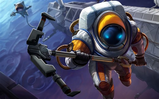 【英雄联盟皮肤】宇航员 诺提勒斯