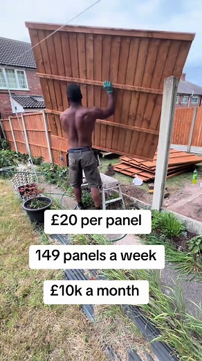 That easy🫩#foryoupagе #fyp #dayinthelife #landscaping #fencing