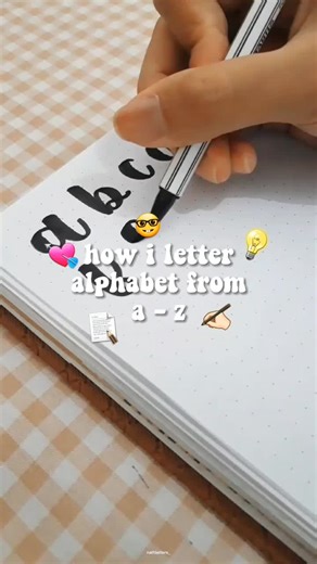 Tutorial Hand Lettering Aesthetic A sampai Z Pakai Pulpen