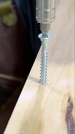Upgrade your cabinet builds with the Funnel Head Screw from Quickscrews. #woodworkingtools #diyhacks
