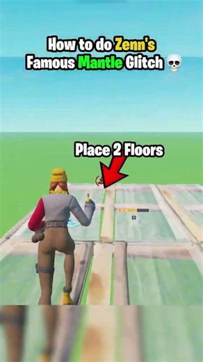 How To Do Zenn's Famous Mantle Glitch 💀 #fortniteclips #glitchmoments #fortnite #tutorial