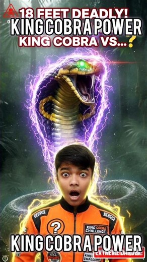why king cobra is King😱#shorts