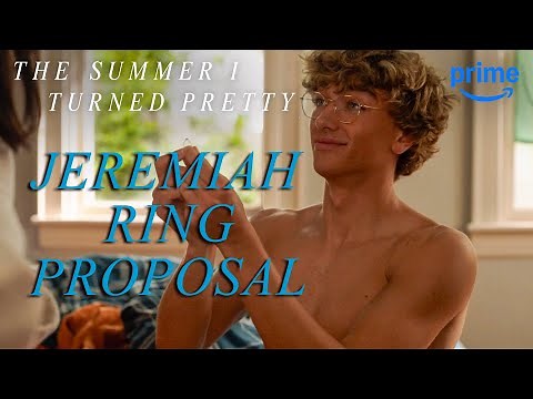Jeremiah Surprises Belly With A Ring | The Summer I Turned Pretty | Prime Video