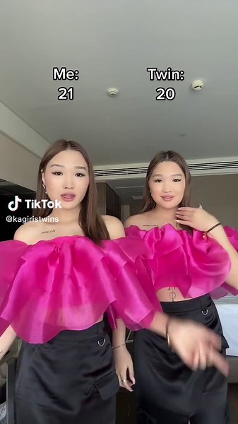 Synchronized Dance Routine by Two Young Women