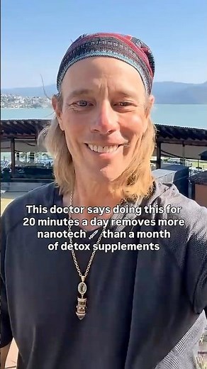 This doctor says doing this for 20 minutes a day removes more nanotech 💉 #shorts
