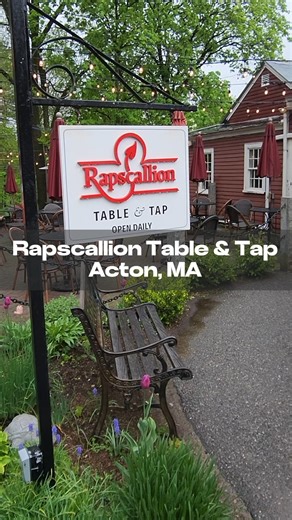 I'm always excited to go to Rapscallion Table and Tap in Acton . Last visit the Poutine, bacon wrapped scallops, Korean BBQ Grilled Cheese and Tiramisu were all hits. This time the Brined and Smoked Wings Burrata topped with crispy prosciutto and balsamic glaze Charcuterie Board, Bolognese over Penne, Flat Iron Steak. Great ambiance inside the restored farmhouse where DropKick Murphy lived. Featured: Poutine Bacon wrapped scallops Korean BBQ Grilled Cheese Tiramisu Brined and Smoked Wings Burrat